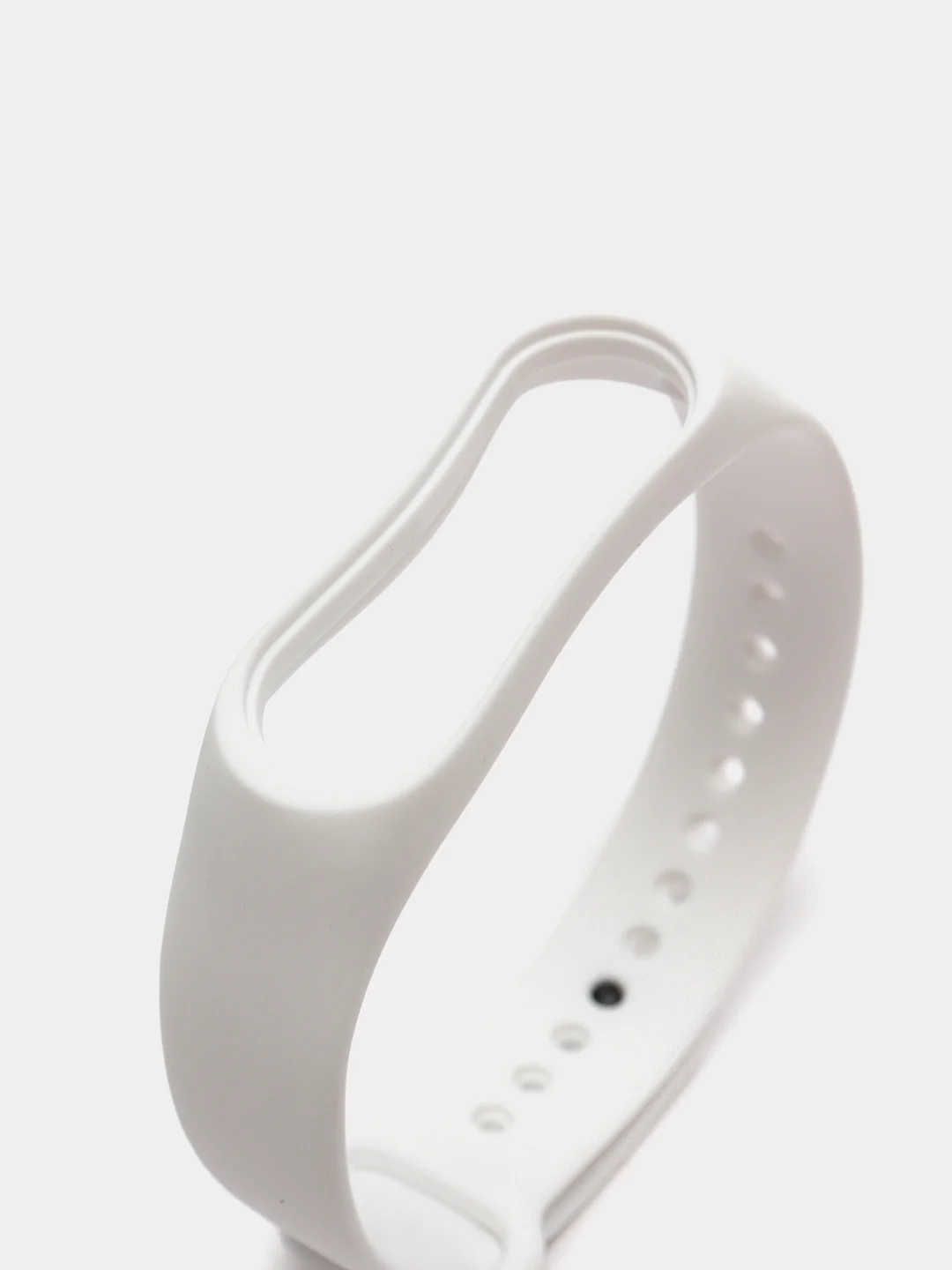 Белый ремешок для Mi Band 4, Mi Band 3, силиконовый