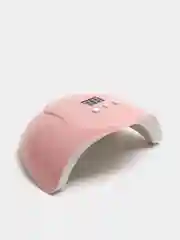 Розовый лампа для сушки гель лака, ногтей, маникюра X3, 18 ламп LED