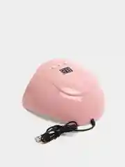Розовый лампа для сушки гель лака, ногтей, маникюра X3, 18 ламп LED