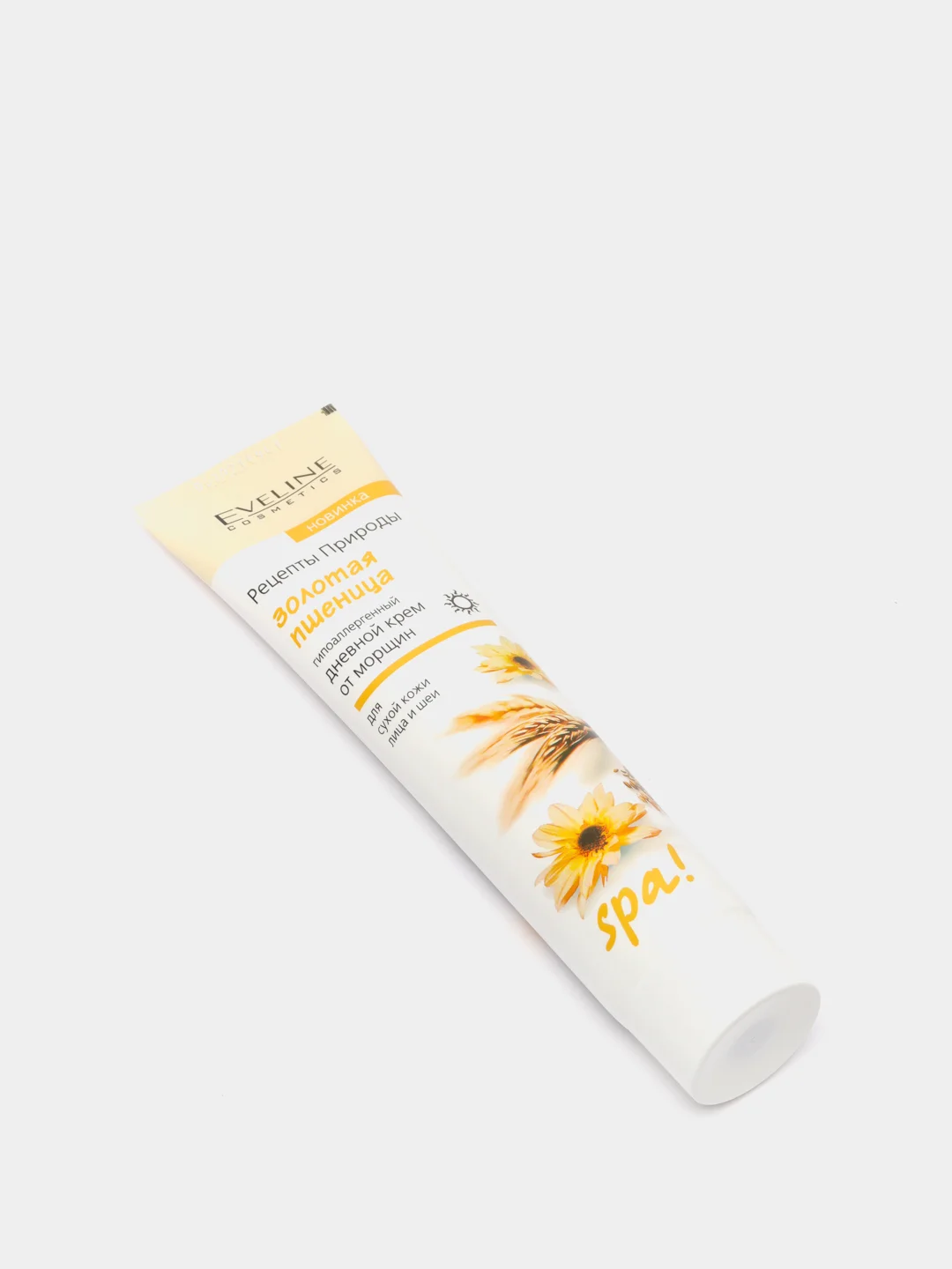 Eveline Cosmetics Рецепты природы Spa! Крем для лица от морщин ЗОЛОТАЯ ПШЕНИЦА дн., 125 мл