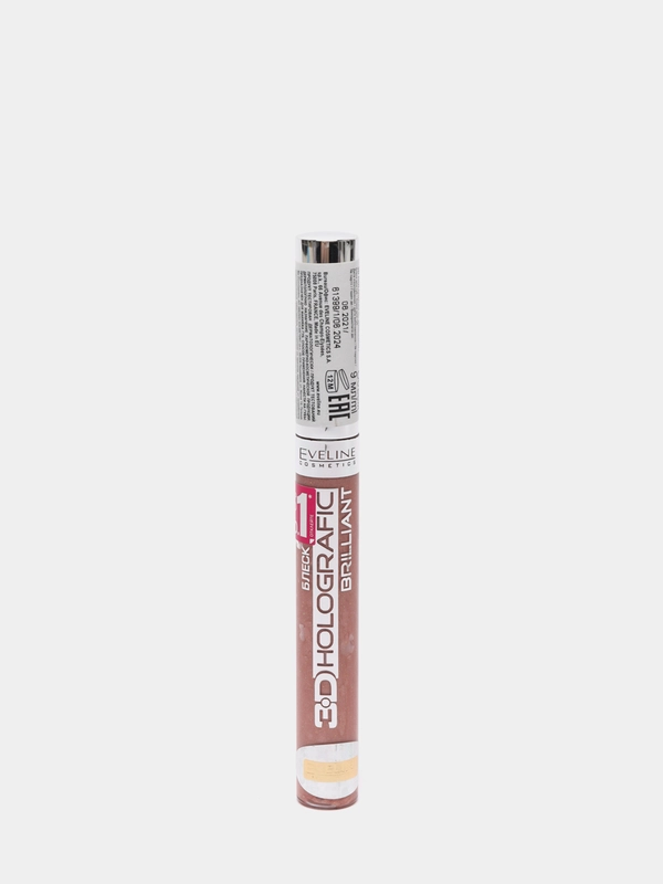 Eveline Cosmetics Блеск для губ Holografic 3D Brilliant № 72, 9 мл