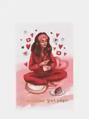 Открытка на 8 Марта "С любовью для тебя" жене, любимой акварельный картон 10 х 15 см
