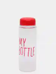 Красный бутылка для воды My Bottle в мешке, 500 мл