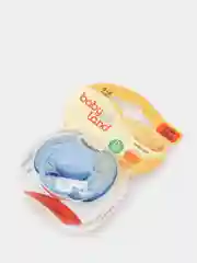 Синий соска-пустышка Baby Land силиконовая круглая, 0 мес+