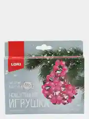 Набор для творчества. Новогодняя игрушка. Плетение из бусин: Волшебный вечер. Lori