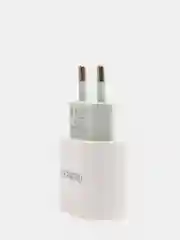 Белый сетевое зарядное устройство USB Type-C  , 3A