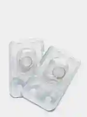 Серый цветные контактные линзы Illusion Geo Diamond, 2 штуки, 1 месяц, 8,6