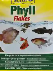 Tetra Phyll Flakes корм для всех видов рыб, растительные хлопья, 12 г