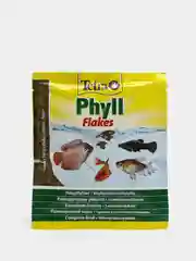 Tetra Phyll Flakes корм для всех видов рыб, растительные хлопья, 12 г