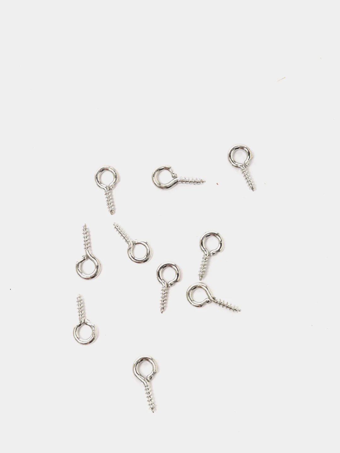 Серебряный штифты винтовые, 10 шт