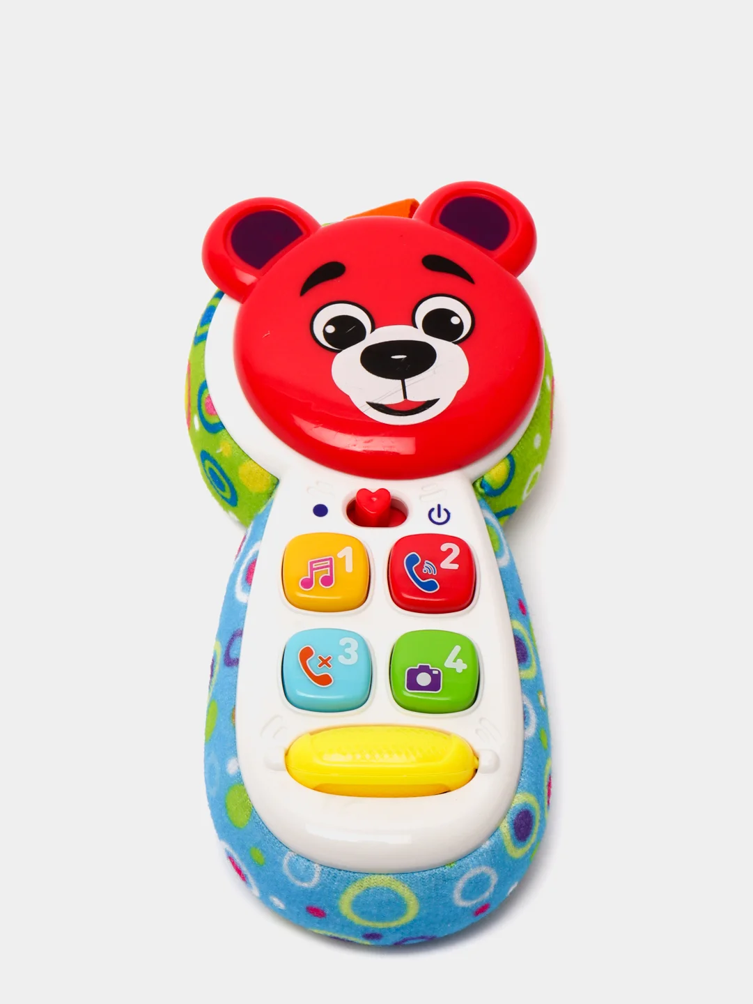 Игрушка обучающая в виде телефона, свет, звук