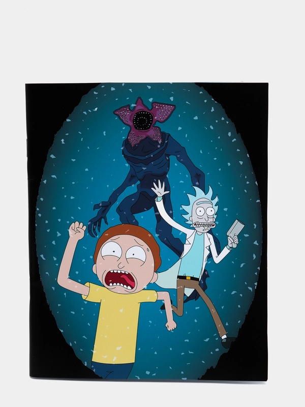 Тетрадь Рик и Морти. 60 листов (4 вида) (Rick and Morty)