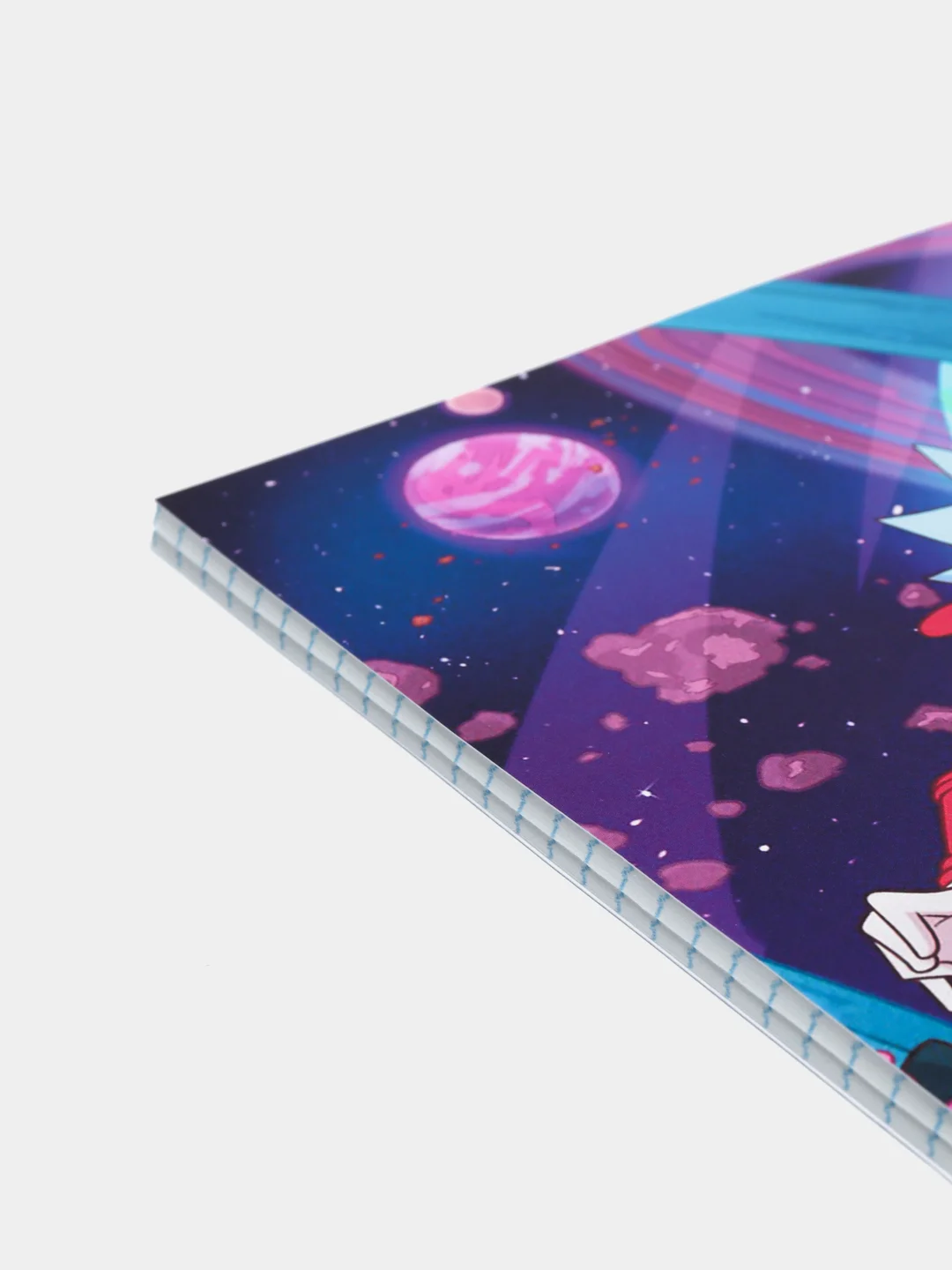 Красный тетрадь Рик и Морти. 60 листов (4 вида) (Rick and Morty)