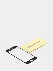 Черный защитное стекло для iPhone 7 / iPhone 8 / iPhone SE 2 (2020) 5D (на айфон 7  на айфон 8 )