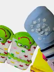 Носки детские с игрушкой, с антискользящей подошвой