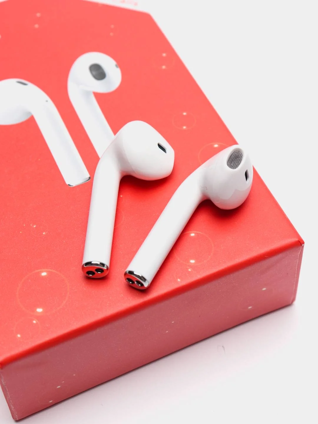 Бежевый беспроводные наушники i15 pods, bluetooth, с микрофоном