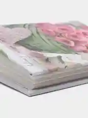 Алый фотоальбом 100 фото 10х15 "Цветы" Image ART