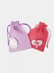 Коралловый подарочный мешочек, 13х18см