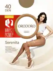 Бежевый колготки ORODORO Serenita, 40 den, корректирующие шортики