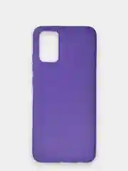 Фиолетовый чехол для Samsung Galaxy A02s, Самсунг Галакси А02с силиконовый цветной