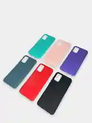 Чехол для Samsung Galaxy A02s, Самсунг Галакси А02с силиконовый цветной