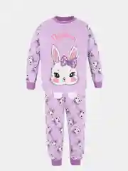 Сиреневый пижама детская для девочки (3 - 7 лет)