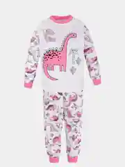 Белый пижама детская для девочки (3 - 7 лет)