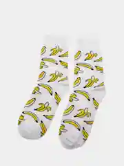 Носки женские с принтом "Banana" длинные унисекс, высокие мужские