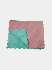 Розовый тряпка из микрофибры, впитывающая