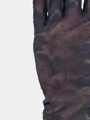 Черный перчатки гипюровые