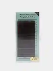 Ресницы  для наращивания Nagaraku Premium mix D  0.10 7-15 мм 20 линий
