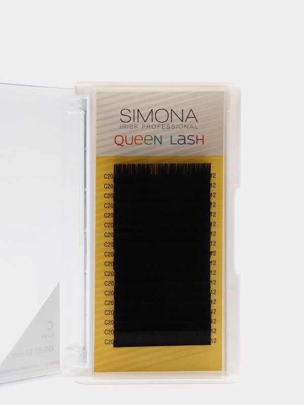 Ресницы  для наращивания Simona Queen Lash, 18 линий, 0,20 С-изгиб