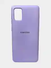 Лавандовый чехол Samsung A31 c Soft Touch покрытием