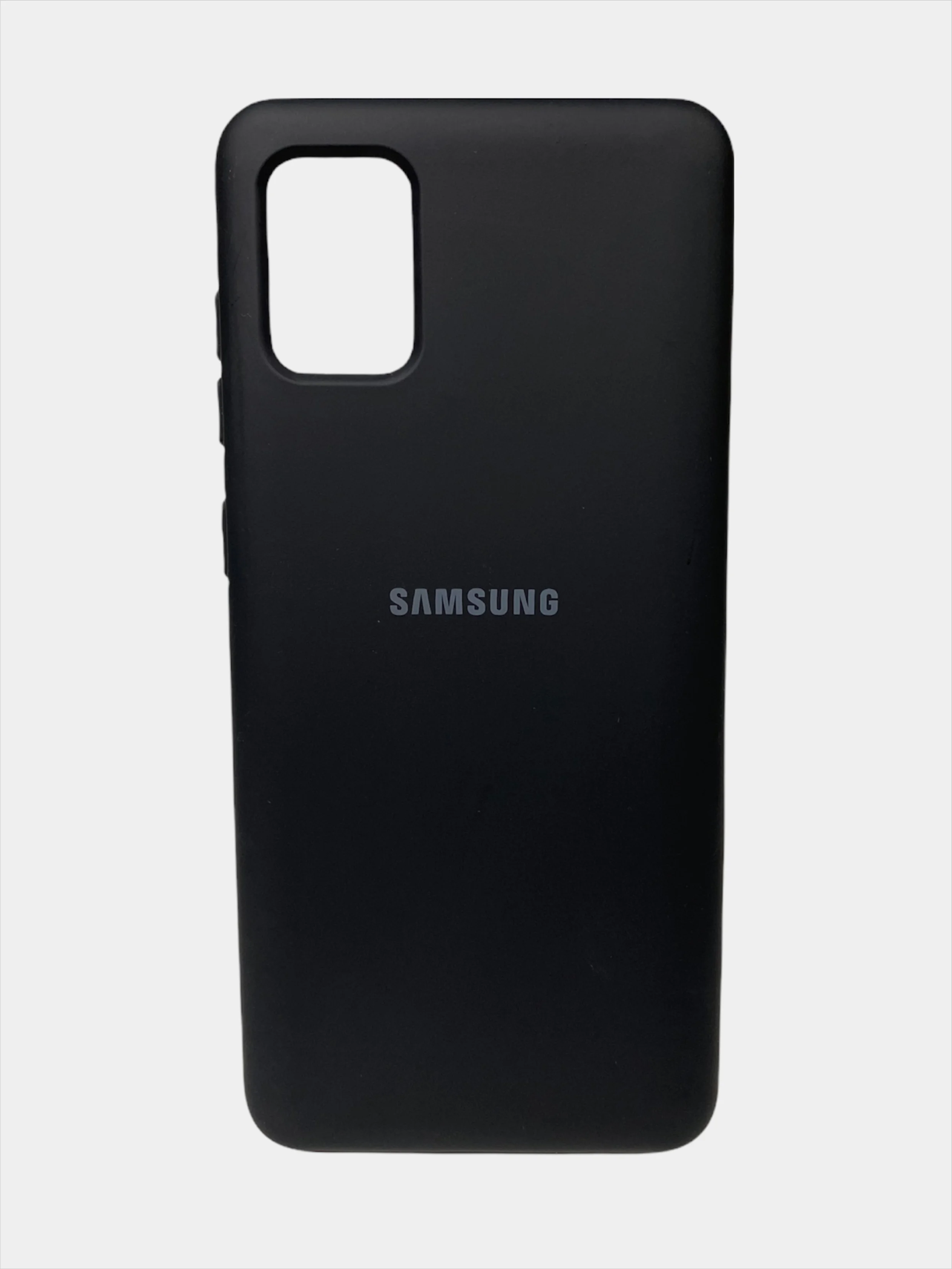Черный чехол Samsung A31 c Soft Touch покрытием