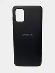Черный чехол Samsung A31 c Soft Touch покрытием