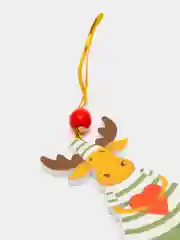 Коралловый меланж набор елочных украшений