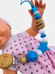 Держатель для  соски  знак созвездия "Близнецы"