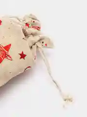 Бронзовый мешочек подарочный 3 шт. Новый год/Рождество