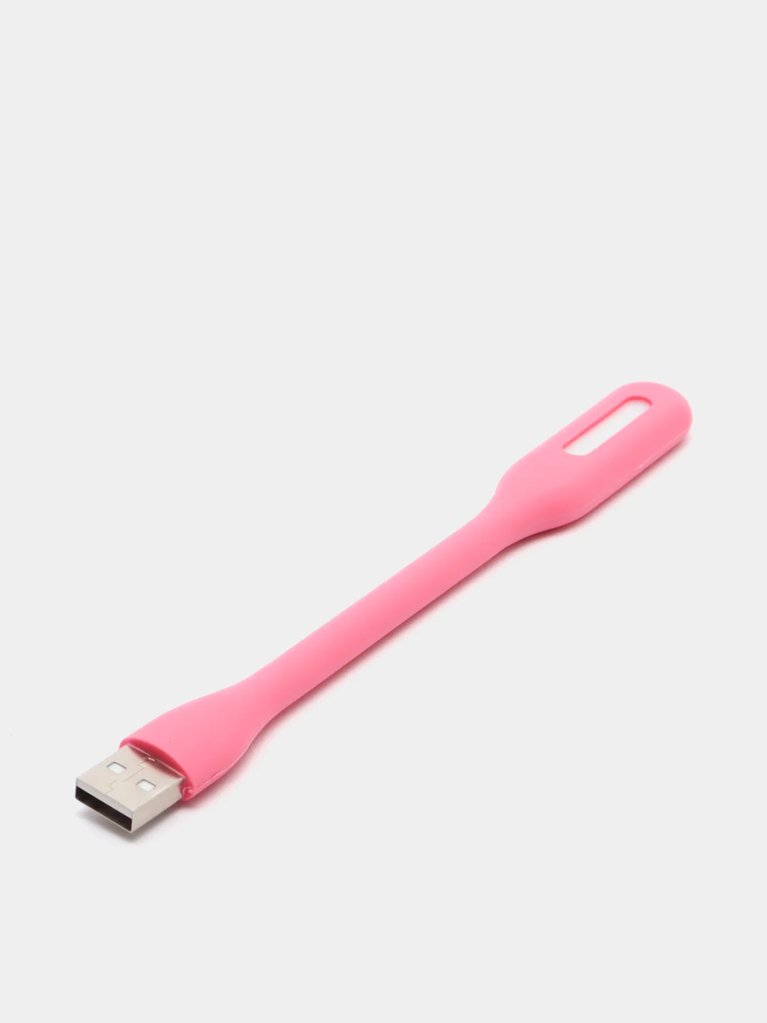 Розовый светодиодная лампа-светильник, гибкая, настольная, USB-фонарик
