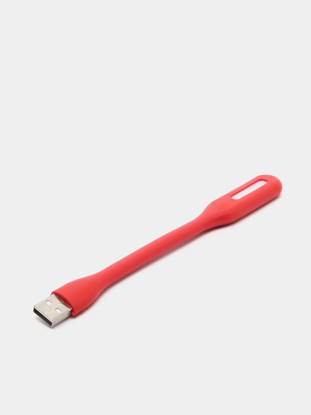 Красный светодиодная лампа-светильник, гибкая, настольная, USB-фонарик