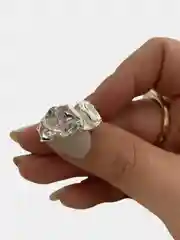 Кольцо в ретро стиле/ Кольцо безразмерное/ Кольцо женское/ Кольцо серебряное