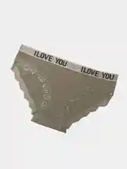 Серый трусы женские молодежные