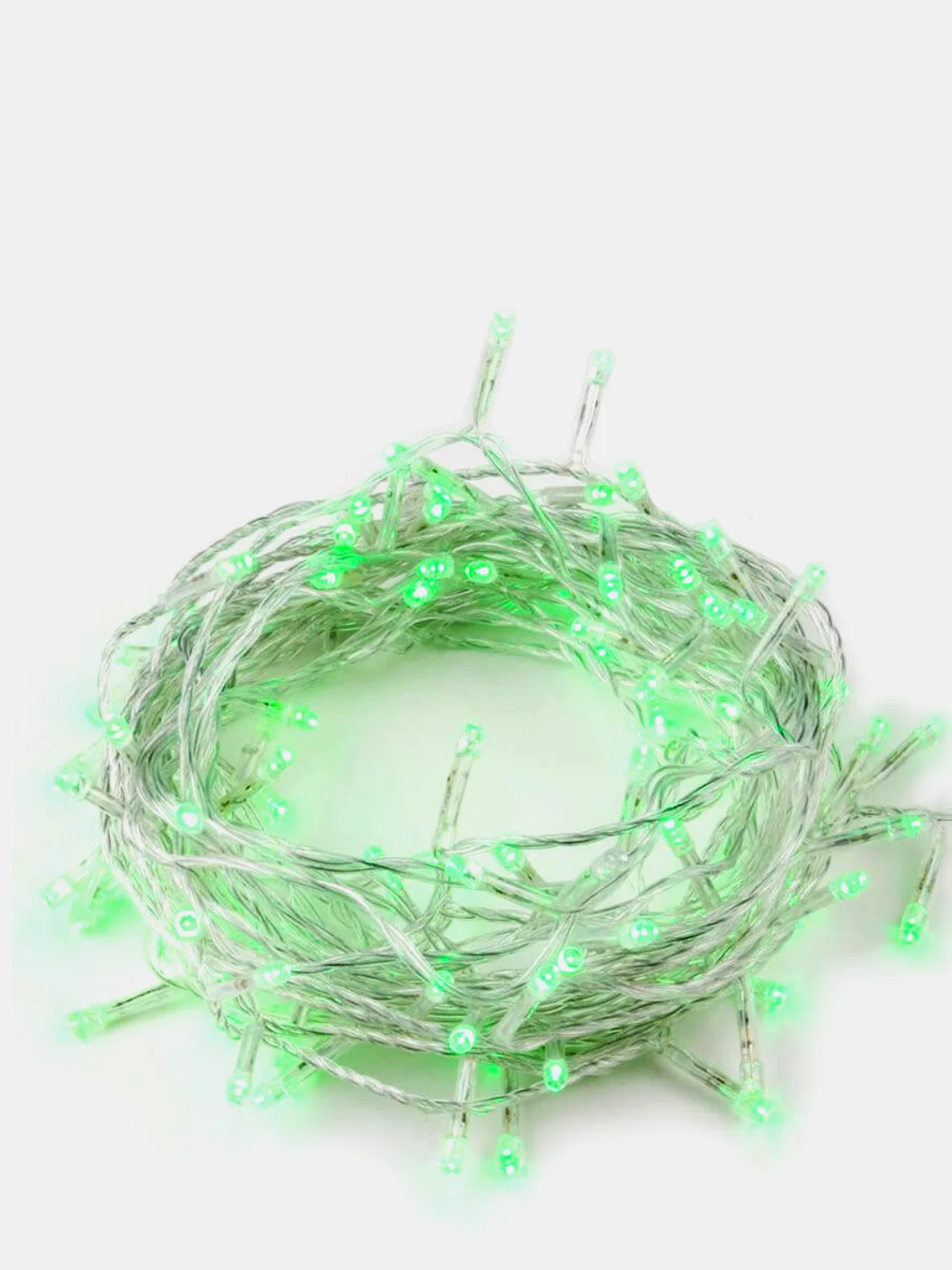 Лазурный гирлянда синяя зеленая белая Новогодняя 4м, LED светодиодная, синий и зеленый свет на елку