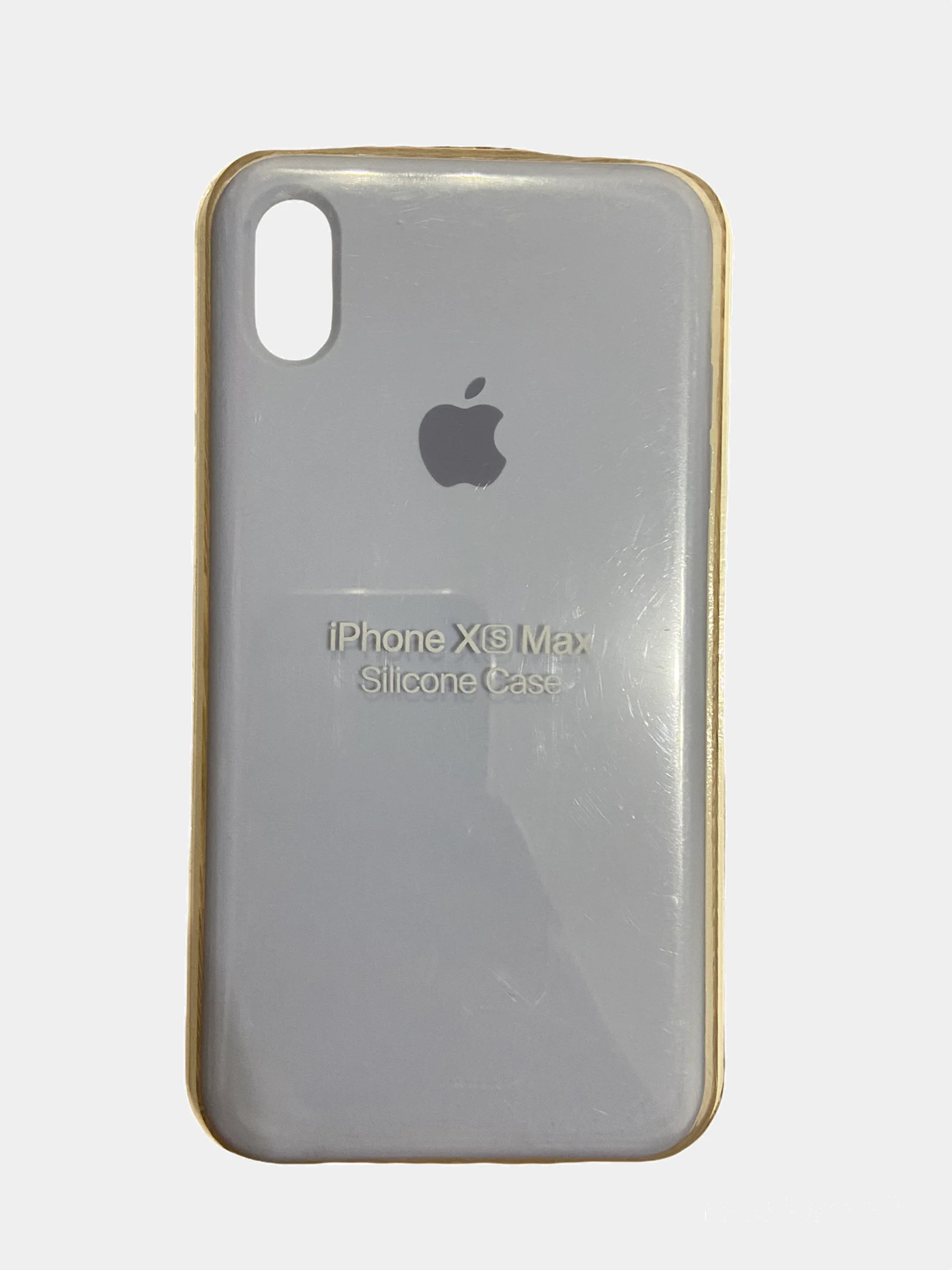 Лавандовый чехол Silicone Case для iPhone XS max, силиконовый чехол, с мягким подкладом