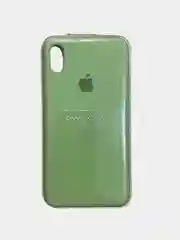Лайм чехол Silicone Case для iPhone XS max, силиконовый чехол, с мягким подкладом
