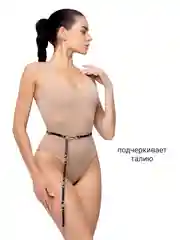 Черный пояс Olivia, с колечками