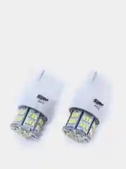 Лампа светодиодная, белая, T20, (W3*16q) 54SMD 3014, 1 contact, 2 шт