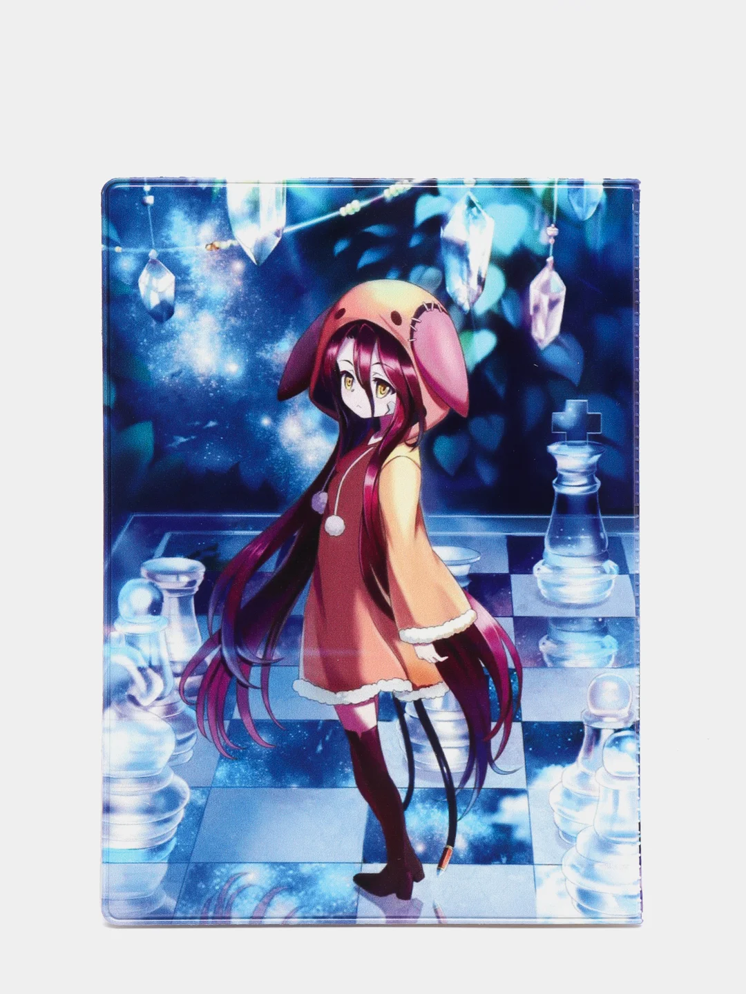 Аметистовый обложка на паспорт NO GAME NO LIFE
