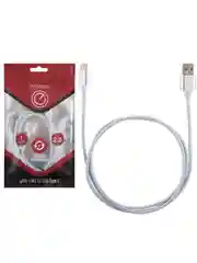 Кабель Energy ET-01 USB/Type-C, цвет - серебро 006372