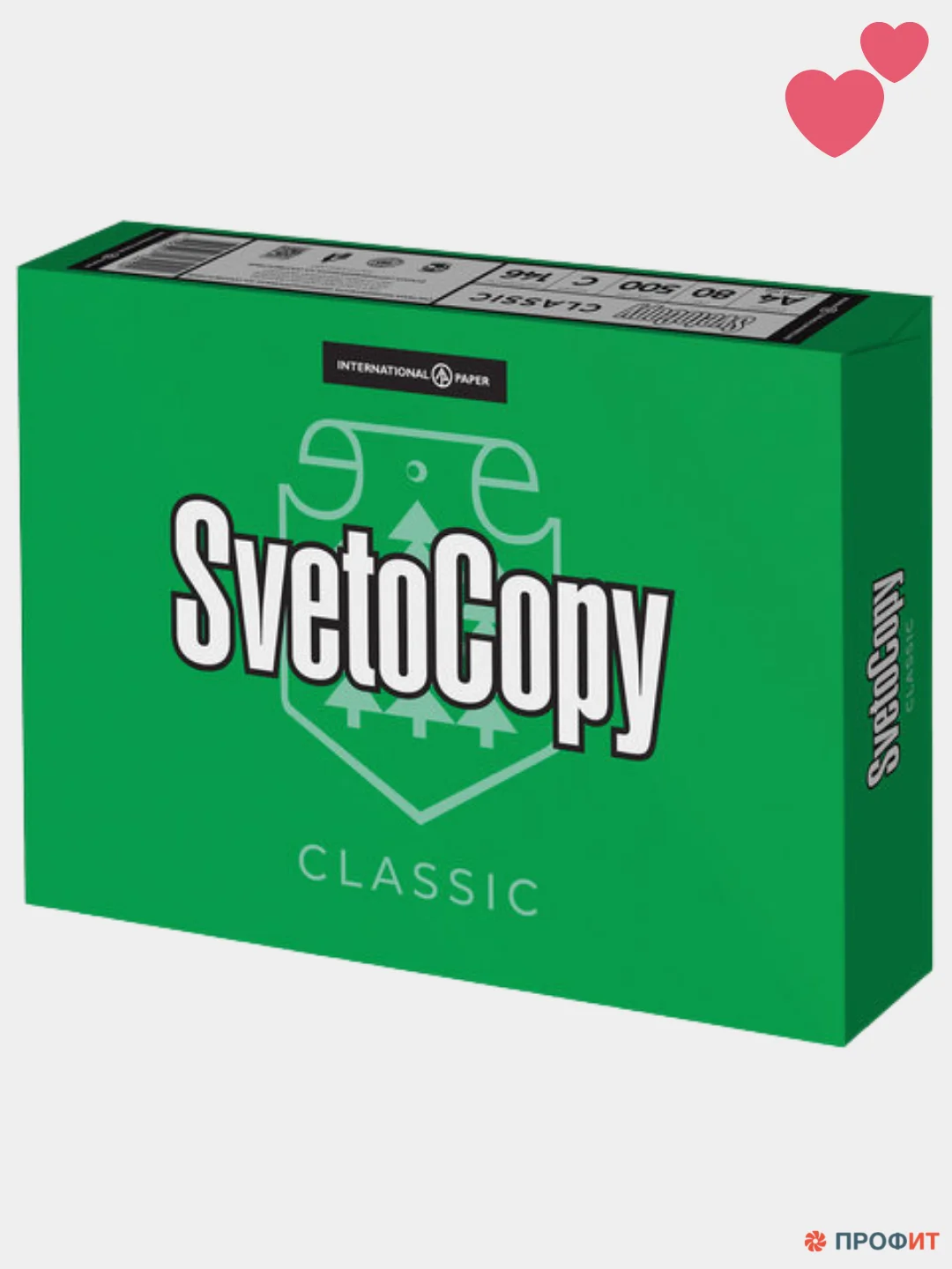 Лесной зеленый бумага офисная A4 500л, SvetoCopy, Снегурочка, Ballet, Maestro, Чайка